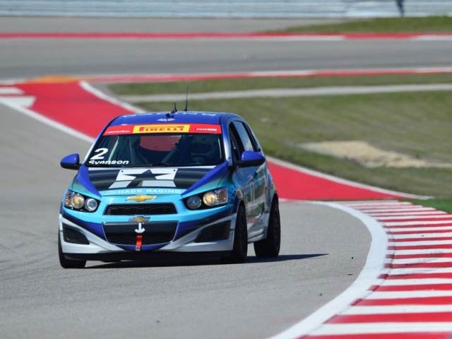 Hack Racing Chevy Sonic at COTA